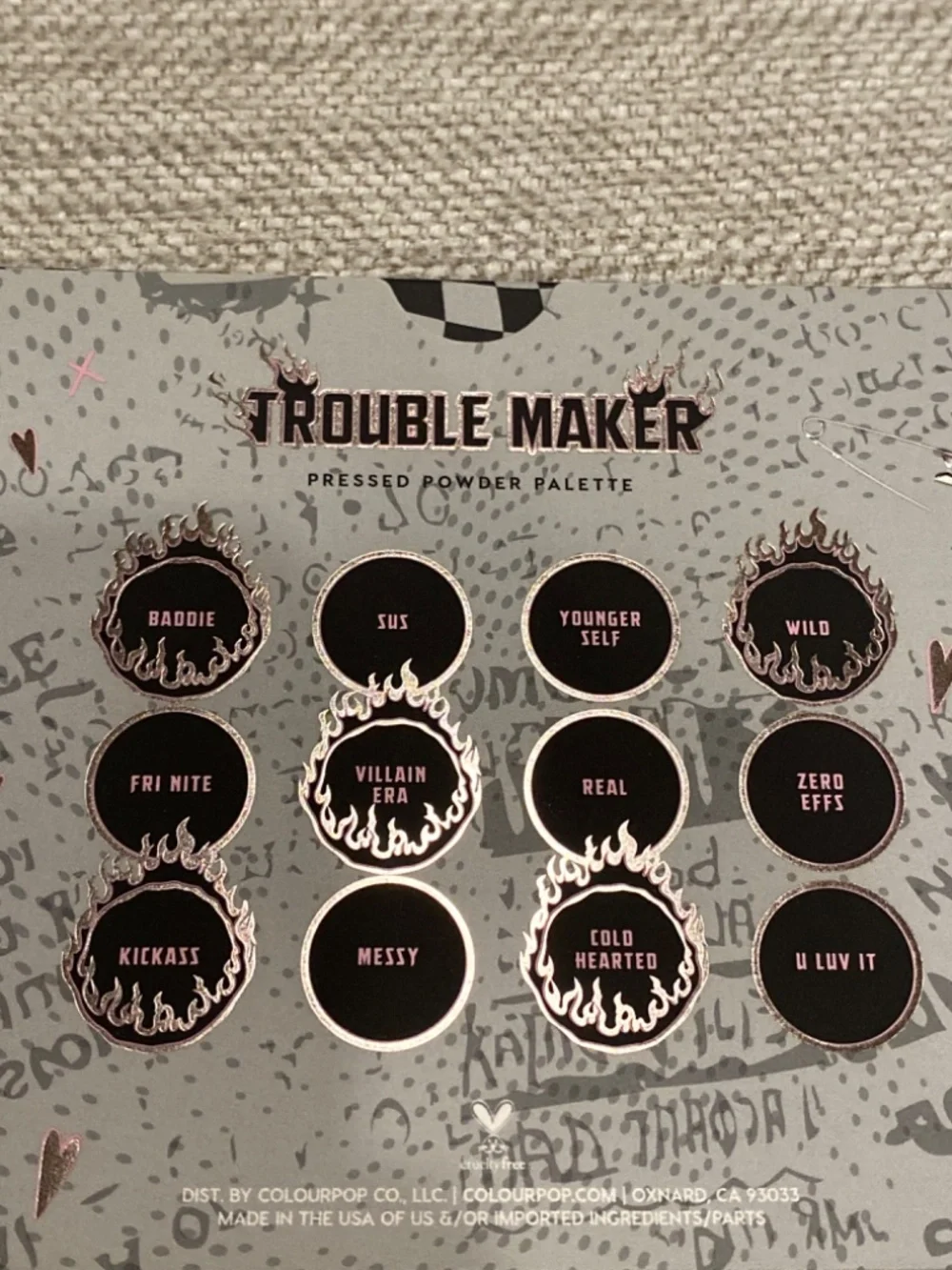 Colourpop Trouble Maker Eyeshadow Palette
